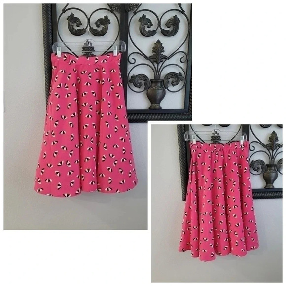Modcloth A-Line Umbrella Midi Skirt - Picture 1 of 14
